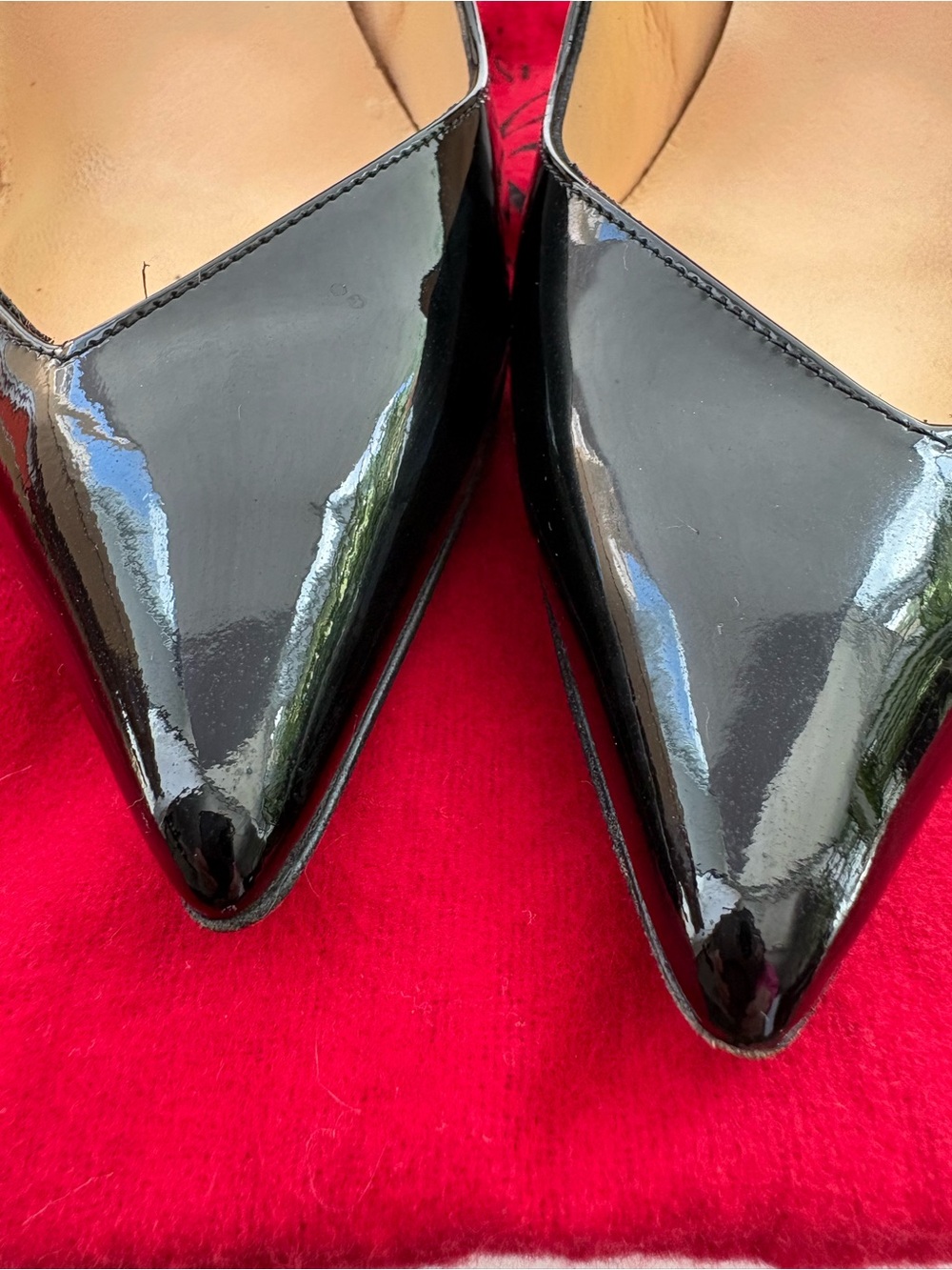 Christian Louboutin Completa Black Patent Pumps - Picture 2 of 16